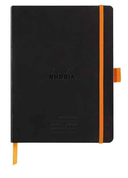 Rhodia Meeting Notebook - A5 - Black